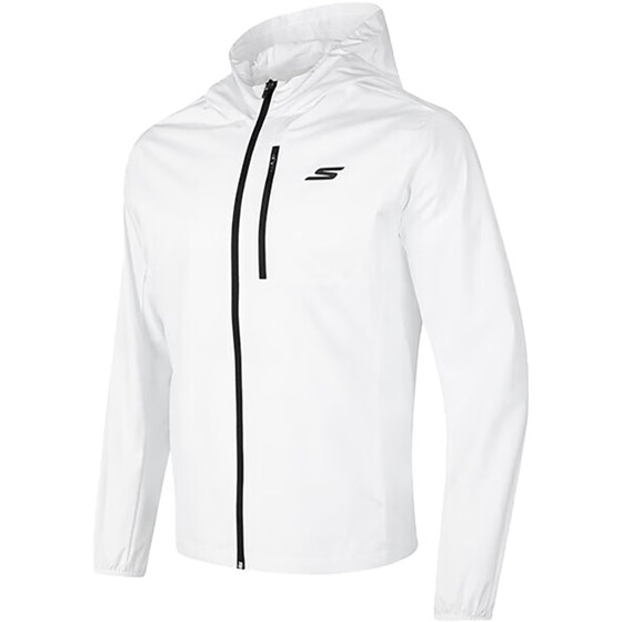 
Skechers/Skechers genuine autumn new men's hooded fitness training woven long-sleeved jacket