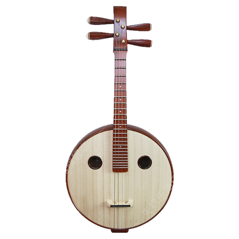 中国　中阮 专业中阮乐器梧桐木制酸枝木中阮514Z 奥氏黄檀木材质钢品