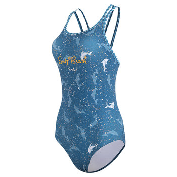 Hongxing Erke swimsuit women's new one-piece triangle racing