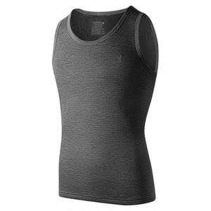 Playboy men's warm vest men's plus velvet thickened inner wear trendy winter cotton top tight base shirt
