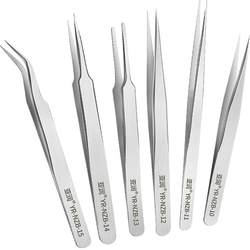 Yarun industrial grade stainless steel repair hair plucking tweezers