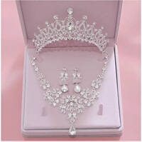 Wedding Bridal Jewelry Sets Women Bride Tiara Crowns Wedding