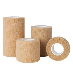 Medical self-adhesive bandage high elastic wound dressing and fixation