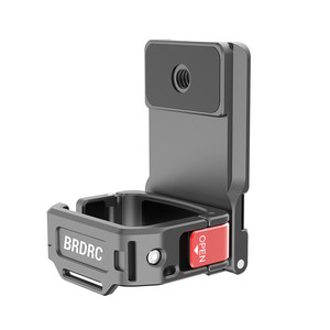 BRDRC suitable for DJI Pocket3 magnetic suction bracket base multifunctional metal rabbit cage expansion frame Osmo Lingmou pocket camera expansion adapter car suction cup bracket accessories