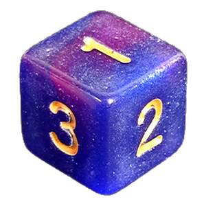 
Starry Sky 6-sided digital color sub mathematics teaching aids color sieve tabletop game running group right angle dice board game accessories