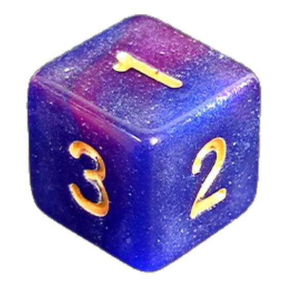
Starry Sky 6-sided digital color sub mathematics teaching aids color sieve tabletop game running group right angle dice board game accessories