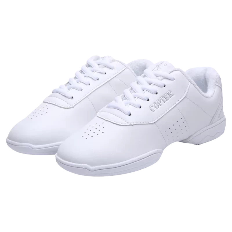 COPTER健美操比赛鞋白色竞技啦啦操专业训练鞋