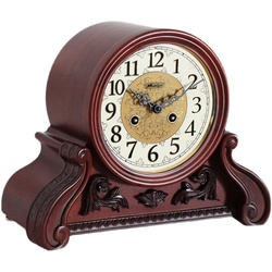German Hemler Table Clock All-copper Mechanical Movement Table Clock Living Room Pendulum Clock Fireplace Clock Imported Mechanical Table Clock Old-fashioned