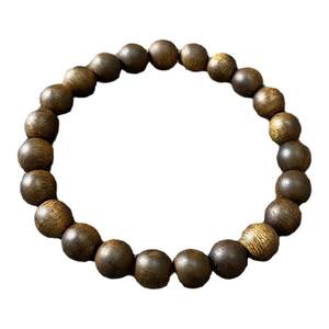 
Premium agarwood, natural Fusen red clay agarwood bracelet, medicinal fragrance, men and women's cultural agarwood bracelet accessories