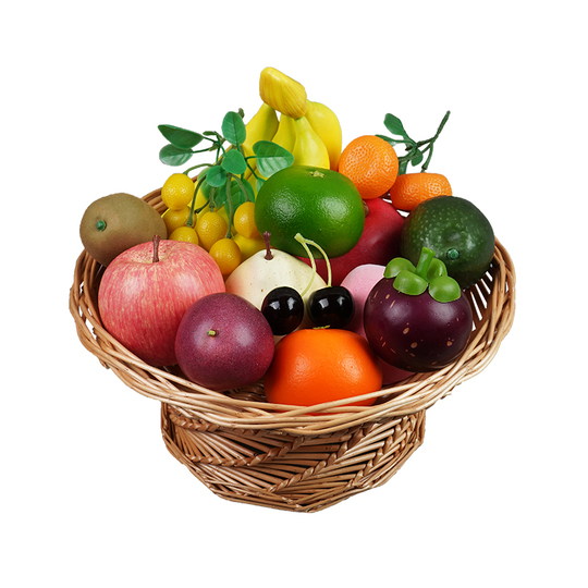 リアルなフルーツセット - 子供と写真撮影のためのフォーム