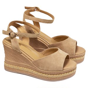 
fed fish mouth fashion sandals summer new women's shoes one-length strap temperament wedge sandals women's S0609-ZF328