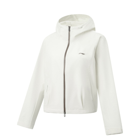 
Li Ning Jacket Women's 2026 Spring New Fitness Running Cardigan Top Hooded Jacket Windproof Clothing Sports Windbreaker