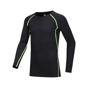 
Children's tights, quick-drying clothes, boys' training clothes, spring and autumn sports suits, base clothes, basketball football running black