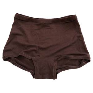 Marade Musls, warm soft, glutinous breathable flat trousers, low waist pants, hip cotton crotch non -trace panties
