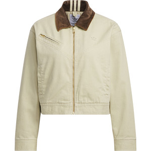 
Adidas/Adidas genuine Clover women's simple warm casual short cotton jacket JW9578