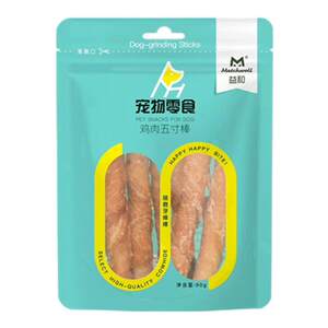 
Pudding Sister Yi He Yi Mi Cob Chicken Duck Jerky Bite-resistant Teeth Cleansing Young Adult Dog Pet Tooth Grinding Stick Dog Snacks