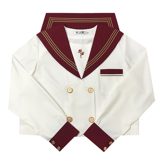 BLOOD SUPPLY / Key JK Sailor セーラー服 Japanese School Uniform Girl Jk Suit Sexy Spring and Autumn