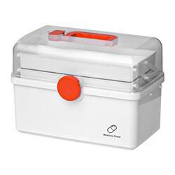 Medicine box home installation home large capacity multi-layer emergency box