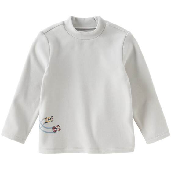 
David Bella children's long-sleeved T-shirt 2026 winter new boys anti-static heating bottoming shirt with inner top
