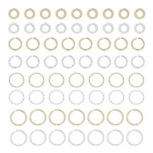 
14K gold-filled faceted wreath opening circle link circle handmade diy antique style bracelet necklace jewelry accessories