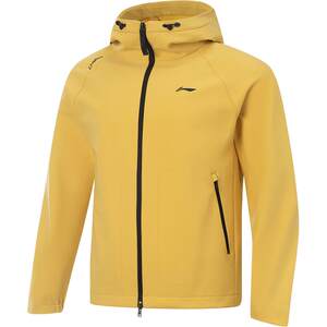 
Li Ning Soft Shell Jacket Men's Spring Running Jacket Windproof Top Outdoor Versatile Charge Woven Sports Windbreaker