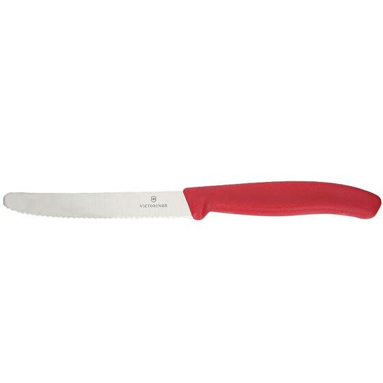 
[Self-operated] Victors Swiss Army Knife Imported Kitchenware Tomato Knife Double-sided Sawtooth Steak Swiss Fruit Knife 6.78
