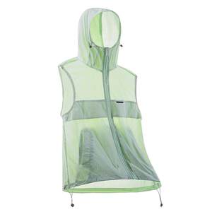 
Summer light and thin ice-sensing quick-drying sleeveless sun protection clothing couple's UV-proof vest casual hooded vest jacket