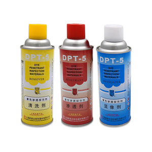 
New Meida DPT-5 Colored Penetrant Detection Agent Non-destructive Testing Cleaning Agent Penetrant Copy Scanning Developer