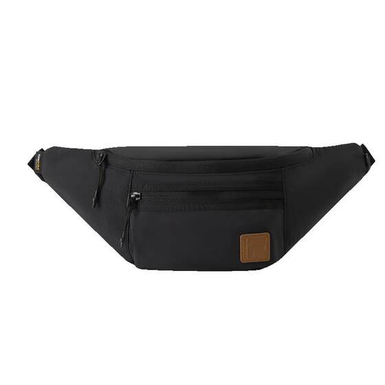 
FILA FUSION men's crossbody bag waist bag gift casual black shoulder bag carry-on commuter bag