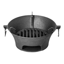 Iron skewers charcoal stove pig iron charcoal grill cast iron charcoal thickening