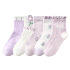 Children's Socks Girls Summer Thin Mesh Socks Girls Baby Spring and Summer Cotton Mesh Socks Baby Summer Children's Socks