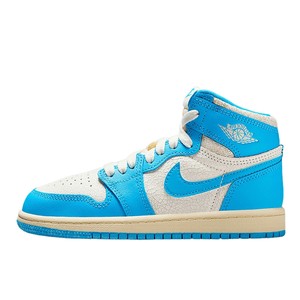 
Nike Children's Shoes Air Jordan 1 AJ1 Blue and White High Top Children's Shoes Retro Basketball Shoes FD1412-402