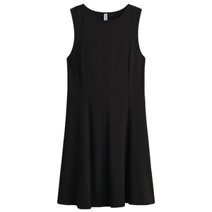 
HM Women's Dress Summer French Sleeveless Thousand Gold Style Elegant Flared Skirt Vest Style Skirt 1321300