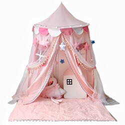 Pure cotton children's tent takes up no space