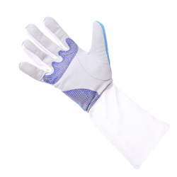 Fencing Gloves Foil Epee Saber Three-use Non-slip Half-point Plastic Gloves Cfa Competition Gloves Breathable And Wear-resistant