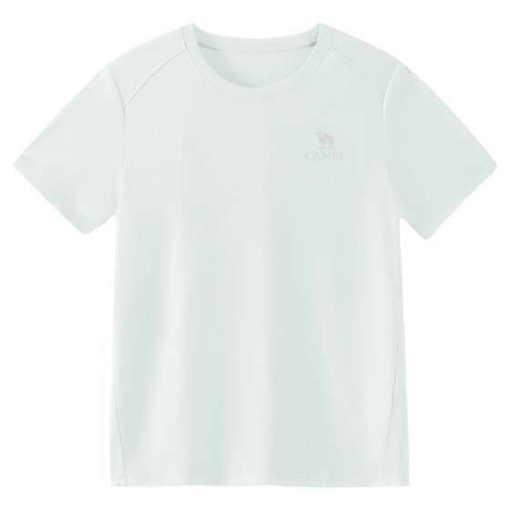 
[Camel Slippery T] Outdoor quick-drying T-shirt for women summer short-sleeved mesh breathable moisture-absorbent hiking and mountaineering sports T-shirt for men