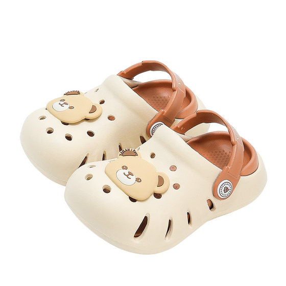 
Tyrannis children's clog sandals non-slip girls quick-drying slippers one shoe two wear baby boy