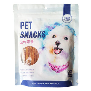 Dog snack chicken breast shredded 400g Pet chicken jermi
