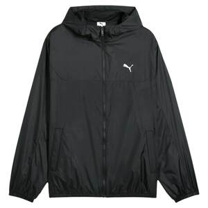 
Loose and breathable black hooded sports jacket for men PUMA official new summer casual jacket 687540