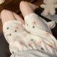 Cute anti-mosquito pants cartoon walk shorts floral pajama pants for women summer thin loose casual printed home pants