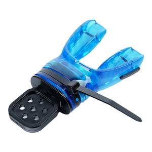 Diving second -level head bite -bite thermal setting thermal plastic respiratory regulator Silicon glue FDA authentication deep snorkeling bite mouth
