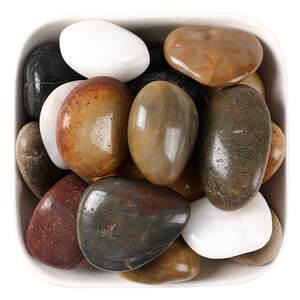 Natural colorful goosebone shop landscaping rainflower rockstone goose soft stone wholesale courtyard stone garden small stone