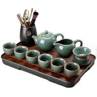 Ge Kiln Kung Fu Tea Set - Dehua Ceramic Tea Set For Home Office