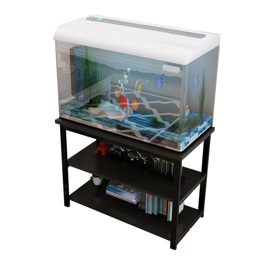 Small Fish Ecological Grass Tank Cabinet - Metal Base