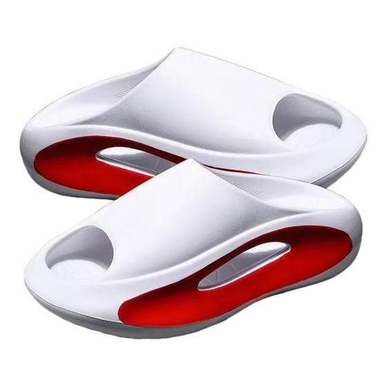 
Slippers men's summer trendy and versatile non-slip wear-resistant outdoor breathable shit feel soft sole casual slippers