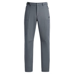 
Pathfinder Water-Repellent Plus Velvet Soft Shell Pants Men's Straight Casual Pants Autumn and Winter Outdoor Hiking Windproof Soft Shell Pants
