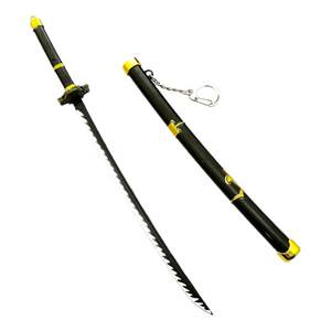 
One Piece King Sabre Zoro Demon Sword Three Generations Ghost Cheyanma Black Sword Qiu Shui Xue Zuo Yi Text Keychain