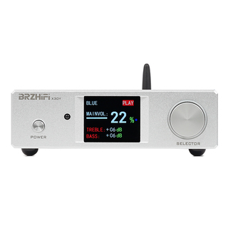 Fosi Audio MC351 Bluetooth 2.1チャンネルHiFiアンプ