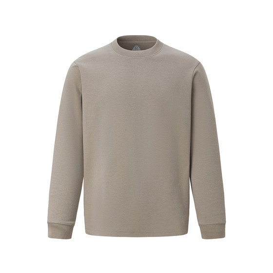 
Heavyweight Xinjiang long-staple cotton warm and heated long-sleeved anti-wrinkle solid color niche high luxury quality inner T-shirt base layer for men