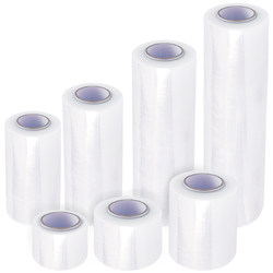 Moving wrapping film packing and organizing artifact plastic film
